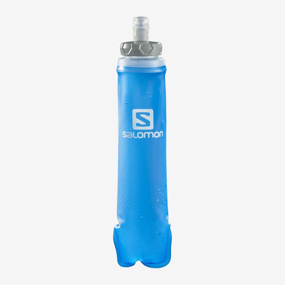 Hydratation Pour Le Trail Running Salomon Homme Bleu - Salomon SOFT FLASK 500ML/17OZ - France (3295-